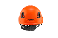 Type II + Vented Hi-Viz Orange Safety Helmet (T2VHO - Pro-Back)