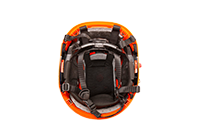 Type II + Vented Hi-Viz Orange Safety Helmet (T2VHO - Pro-Inside)