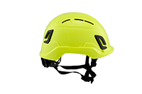 Type II + Vented Hi-Viz Yellow Safety Helmet (T2VHY - Right Side)