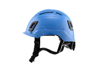 Type II + Vented Kentucky Blue Safety Helmet with Mips Technology (T2VKBM - Left Side)