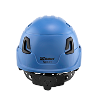 Type II + Vented Kentucky Blue Safety Helmet (T2VKB - Back)