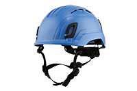 Type II + Vented Kentucky Blue Safety Helmet (T2VKB - Pro-Three Quarter)