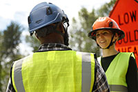 Type II + Vented Kentucky Blue Safety Helmet (T2VKB - Action-2)