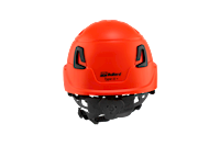 Type II + Vented Orange Safety Helmet (T2VOR - Pro-Back)