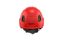 Type II + Vented Red Safety Helmet with Mips Technology (T2VRDM - Pro-Back)