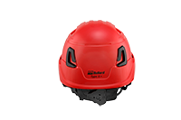 Type II + Vented Red Safety Helmet (T2VRD - Pro-Back)