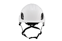 Type II + Vented White Safety Helmet (T2VWH - Pro-Front)