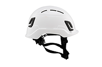 Type II + Vented White Safety Helmet (T2VWH - Right Side)