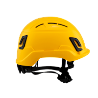 Type II + Vented Yellow Safety Helmet with Mips Technology (T2VYLM - Right)
