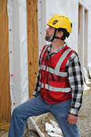 Type II + Vented Yellow Safety Helmet (T2VYL - Action-1)