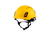 Type II + Vented Yellow Safety Helmet (T2VYL - Pro-Three Quarter)