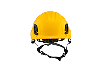 Type II + Vented Yellow Safety Helmet (T2VYL - Pro-Front)