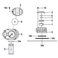 CMS-4 Carbon Monoxide (CO) Single-Operator Respirator-Mounted Monitor Packages - Monitor Replacement Parts