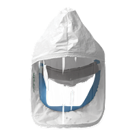 Bullard Resp SAR/PAPR 20LF Loose Fitting Facepiece Tychem QC Traditional Large (20LFL)