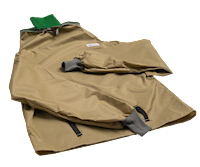 Bullard Resp SAR Blast - Type CE 88VX Parka 38" Belt Straps Nylon Tan (36VX - Front)