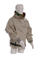 Bullard Resp SAR Blast - Type CE 88VX Parka 38" XL Belt Straps Nylon Tan (36XLVX - Front)