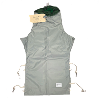 Bullard Resp SAR Blast - Type CE GenVX Cape 38" Belt Straps Nylon Tan (38VX - Pro - Front)