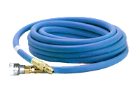 Bullard Resp SAR Air Supply Hose V10 3/8" ID Starter Snap-Tite 25' Green (46916 - Front)