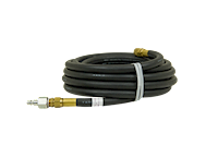 Bullard Resp SAR Air Supply Hose V10 3/8" ID Starter Ind Interchange 25' Black (4696 - Front)