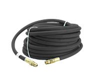 Bullard Resp SAR Air Supply Hose V10 3/8" ID Extension 25' Black (5454 - Front)