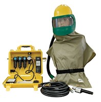 Bullard Resp SAR Air Filter CAB 15 CFM Box 10 PPM 1 Outlet Ind Interchange Outlet 88VX3220 System (CAB15HA88VXSYS - Front) - 2