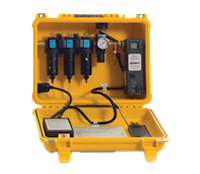 Bullard Resp SAR Air Filter CAB 30 CFM Box 5 PPM Manifold 2 Outlet Ind Interchange Outlet (CAB30HA5 - Front)