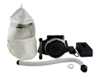 Bullard Resp PAPR EVA System EVA1 EVABELT1 EVABAT1 EVASMC1 PA1AFI PAHBT 20TJT Ratchet (EVA20TJT - Front)