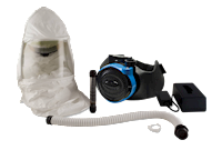 Bullard Resp PAPR EVAHL System EVAHL1 EVABELT1 EVAHLBAT1 EVAHLSMC PA1AFI PAHBT 20TICHT S51WHR Hard Hat (EVAHL20TICHT - Front)