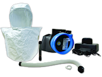 Bullard Resp PAPR EVAHL System EVAHL1 EVABELT2 EVAHLBAT1 EVAHLSMC PA1AFI PAHBT RT3T Ratchet (EVAHLRT3TDB - Front)