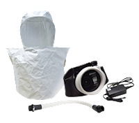 Bullard Resp PAPR EVA System EVA1 EVABELT1 EVABAT1 EVASMC1 PA1AFI PAHBT RT3T (EVART3T - Front)