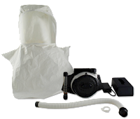 Bullard Resp PAPR EVA System EVA1 EVABELT1 EVABAT1 EVASMC1 PA1AFI PAHBT RT4T (EVART4T - Front)