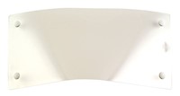 Bullard Resp SAR/PAPR GR50/MB30 Polycarbonate Outer Lens 0.040" Thick Clear 10 Pack - Top (GRHOL1 - Top)