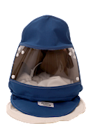 Bullard Resp SAR Grinding GR50 Hood Nomex Blue Ratchet Clamp (GRHRT - Front) Bullard Resp SAR Grinding GR50 Hood Nomex Blue Ratchet Clamp (GRHRT - Front)