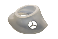 Bullard Resp SAR/PAPR Spectrum Nose Cup (LNK - Three Quarter)