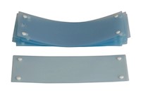 Bullard Resp SAR Grinding GR50 PETG Outer Lens 0.020" Thick Clear 10 Pack - Top (MB1 - Top)