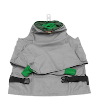 Bullard GenVX Parka, 38", XL, Belt Straps, Nylon, Tan (PKXLVX - Front)