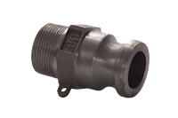 Bullard Resp Free-Air Pump Kamlock Pod Adapter 1 1/4 ID Aluminum" (S2089 - Three Quarter)