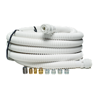 Bullard Resp Free-Air Pump Air Hose Remote Inlet Air Hose Kit Fittings 3/8" Nipple - 3/4" NPT Thread (V50INF - Front)