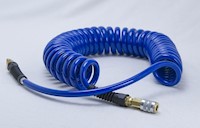 Bullard Resp SAR Air Supply Hose V5KF Kink Free 3/8" ID Starter Ind Interchange 25' Blue (V5KF2530BLU - Front)