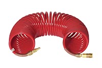 Bullard Resp SAR Air Supply Hose V5KF Kink Free 3/8" ID Starter Ind Interchange 25' Red (V5KF2530RED - Front)