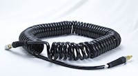 Bullard Resp SAR Air Supply Hose V5KF Kink Free 3/8" ID Starter Ind Interchange 50' Black (V5KF5030BLK - Front)
