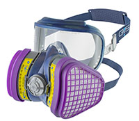 Medium/Large Size OV/AG P100 Integra Reusable Half Mask for Multiple Gases