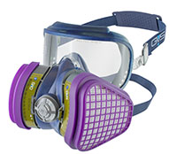 Small/Medium Size Integra Multigas P100 Half Mask for Multiple Gases