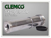 TXD-6 Tungsten Carbide Lined Long Venturi Style Nozzle (99147) - 2