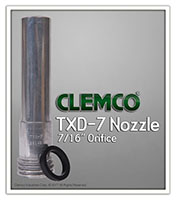 TXD-7 Tungsten Carbide Lined Long Venturi Style Nozzle (99148)