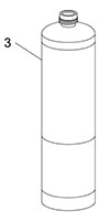 25 Parts per Million (PPM) Test Gas