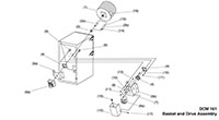 ZERO® DCM 161 Mini-Tumble Blast Cabinet Parts