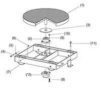 Turntable Replacement Parts - 3