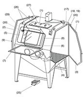 Replacement Parts for Pulsar IX Cabinets