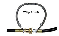 Whip Check Air Hose Safety Cable